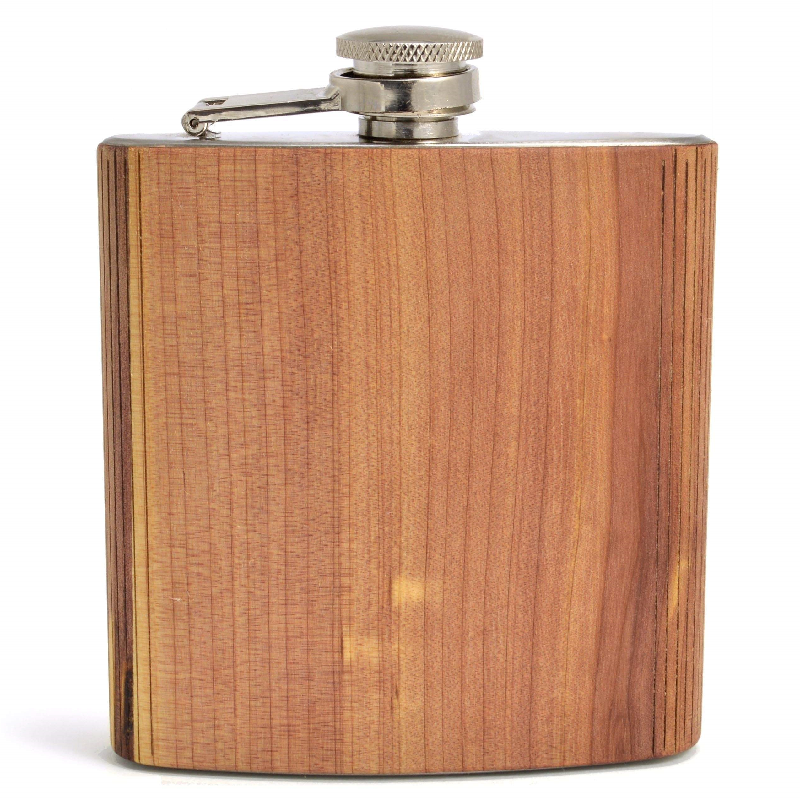 Cedar Hip Flask