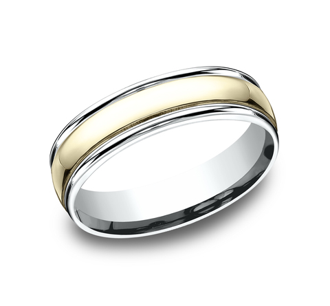 Two-Tone Wedding Bands