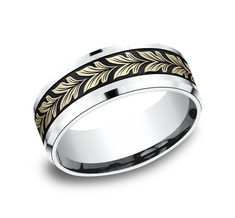 Two-Tone Wedding Bands