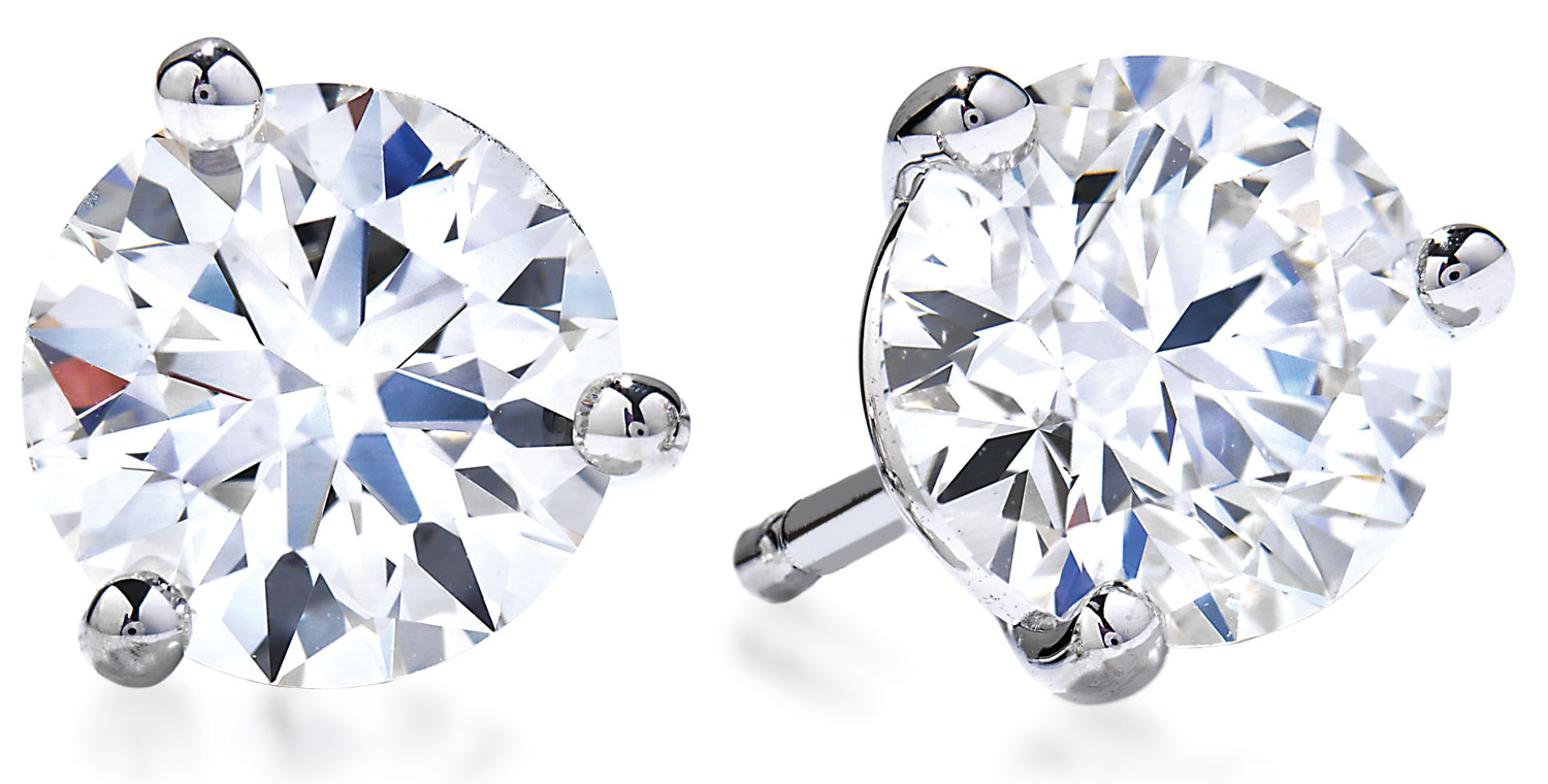 Diamond Stud Earrings