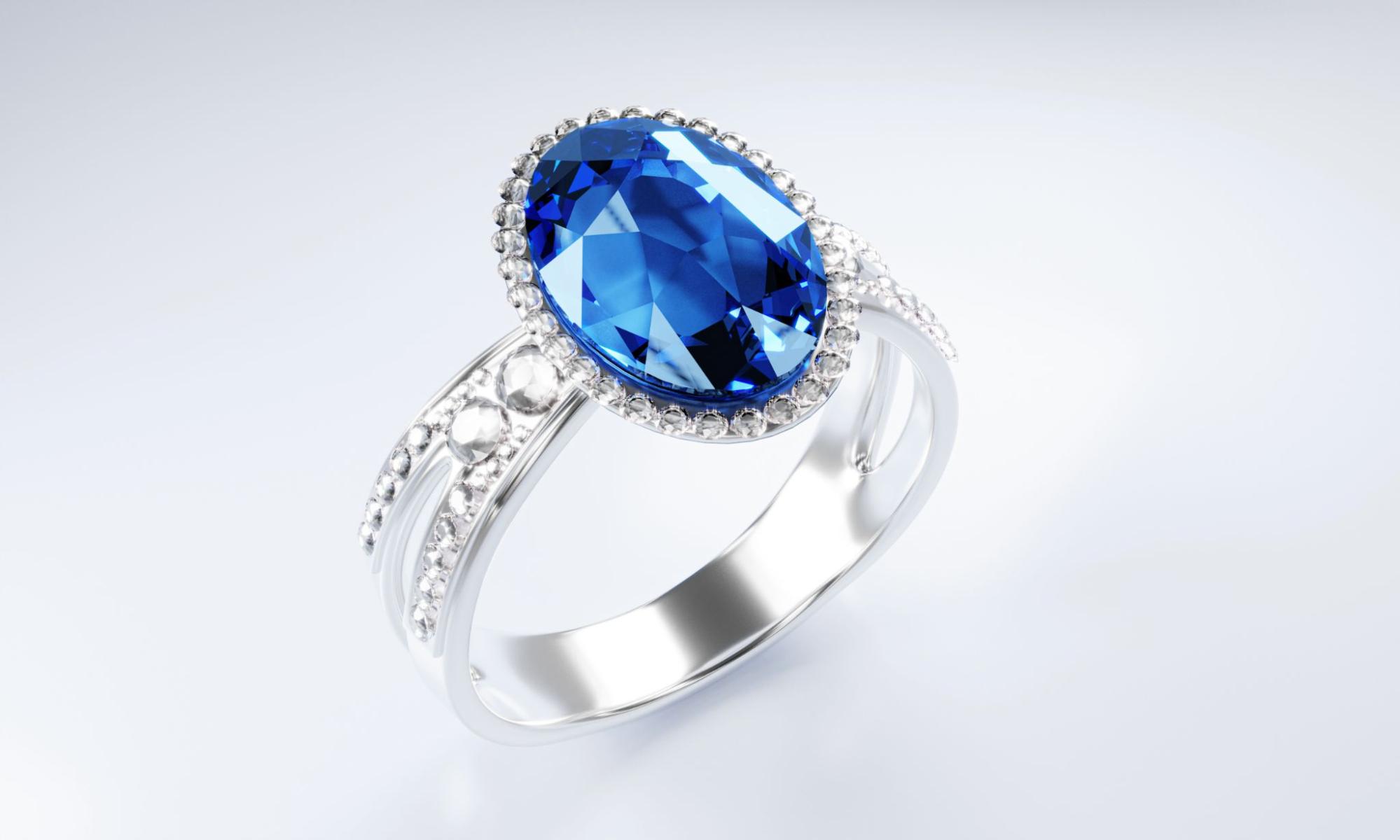 Sapphire Engagement Ring