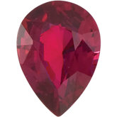 Pear Shaped Ruby