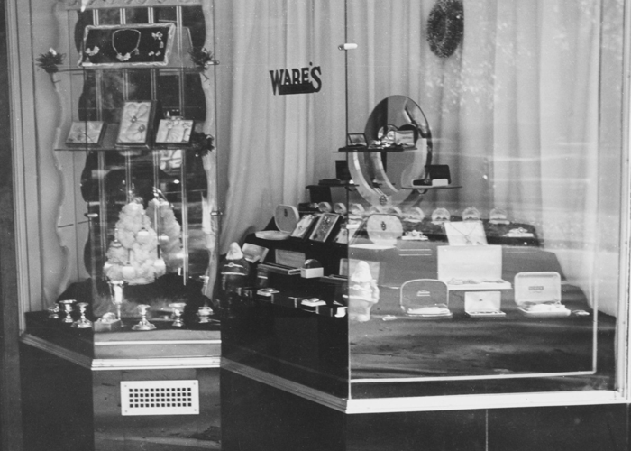 Ware Jewelers first store front in Alabama