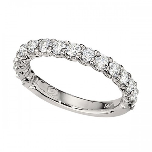 wedding band diamonds on side