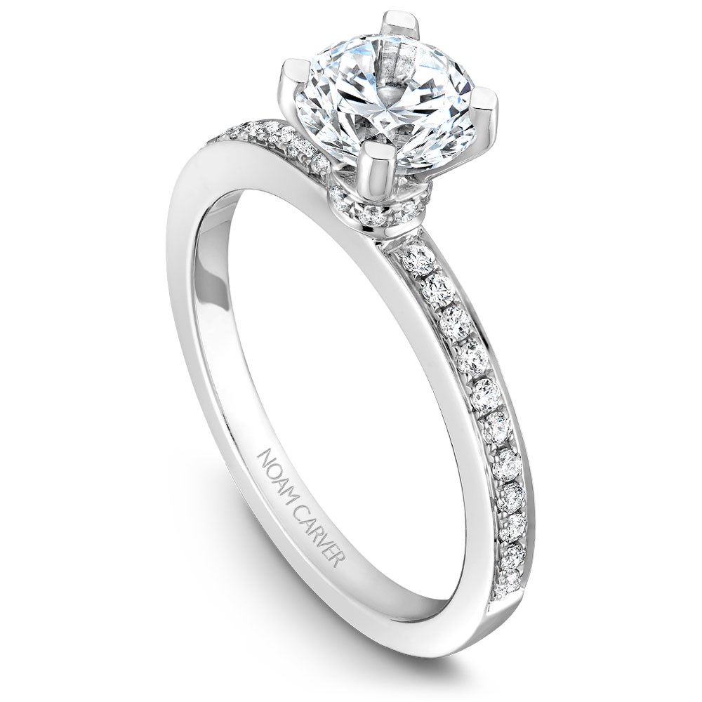 Noam Carver Semi Mount Engagement Ring