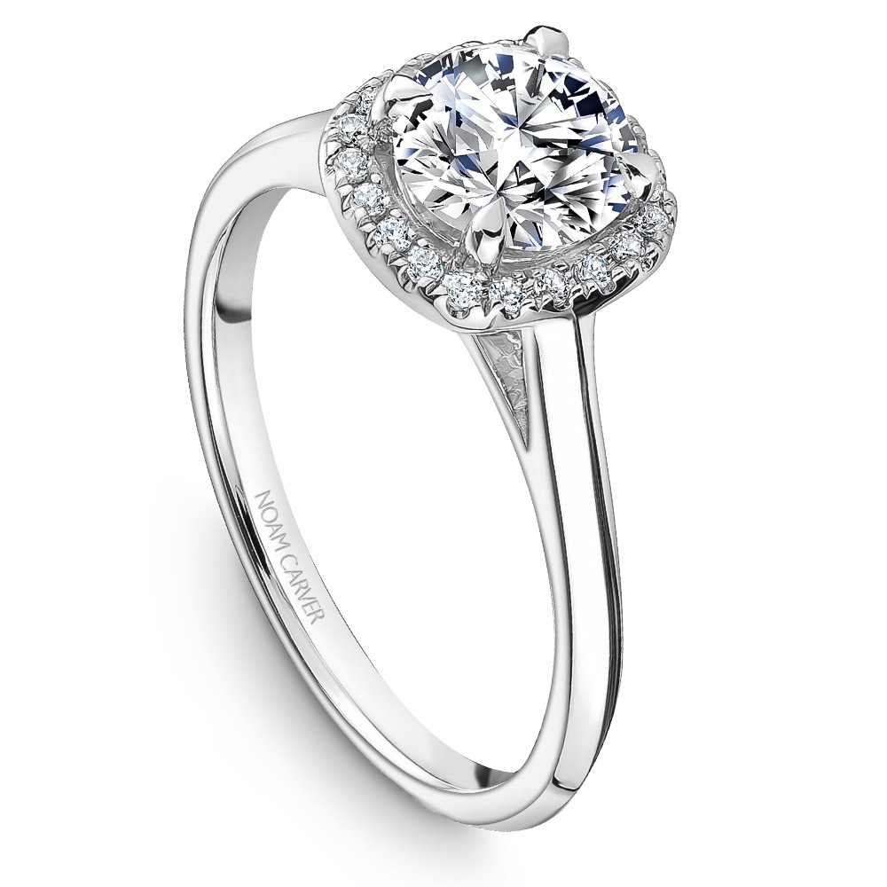 Noam Carver Semi Mount Engagement Ring
