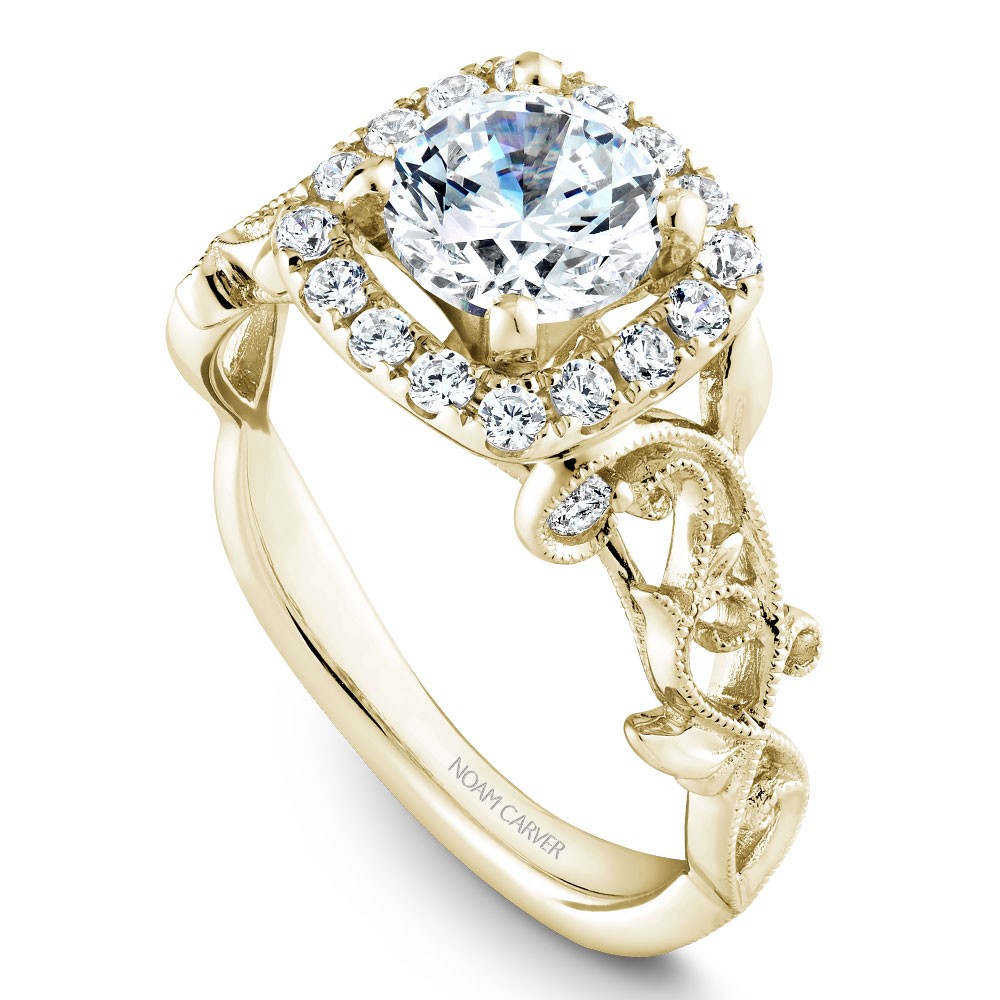 Noam Carver Semi Mount Engagement Ring