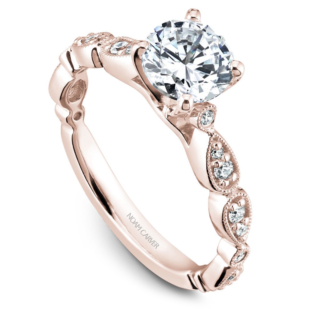 Noam Carver Semi Mount Engagement Ring