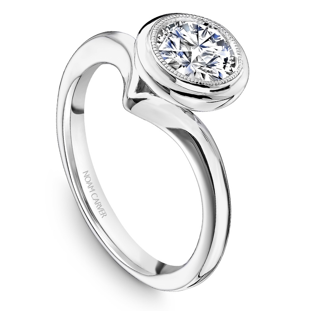 Noam Carver Semi Mount Engagement Ring