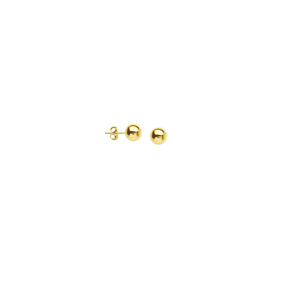 4MM Ball Stud Earrings