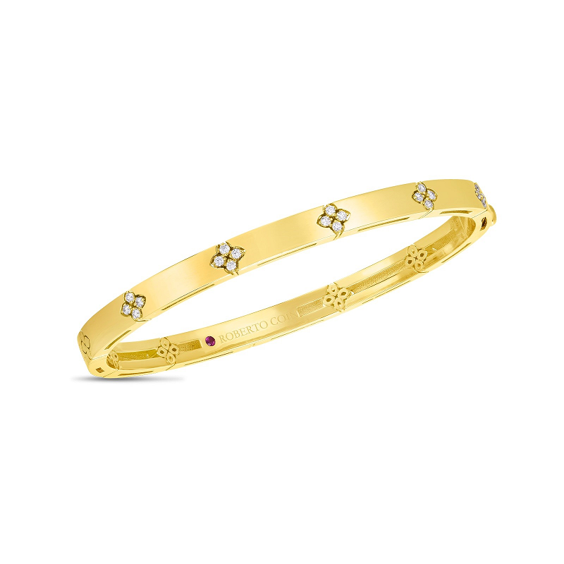 Roberto Coin 18KY Narrow Verona Bangle