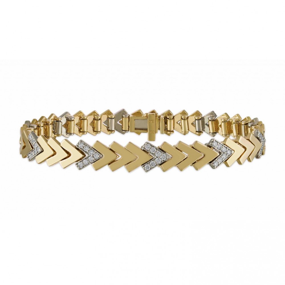 Diamond Chevron Starter Bracelet