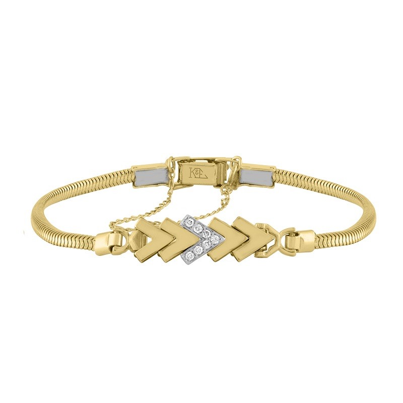 Diamond Chevron Starter Bracelet