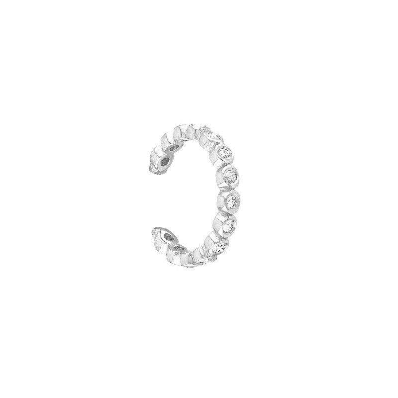 White Gold Diamond Ear Cuff