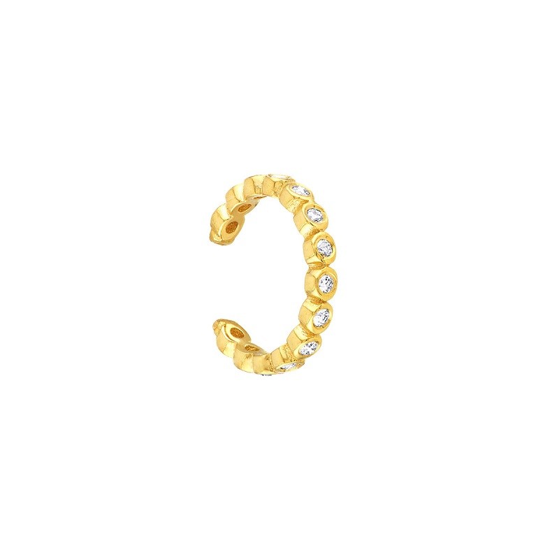 Yellow Gold Diamond Ear Cuff