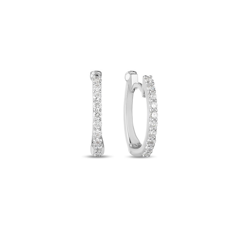 Roberto Coin Diamond Huggies