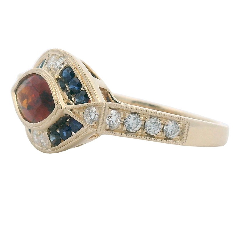 Marquise Citrine Spirit Ring