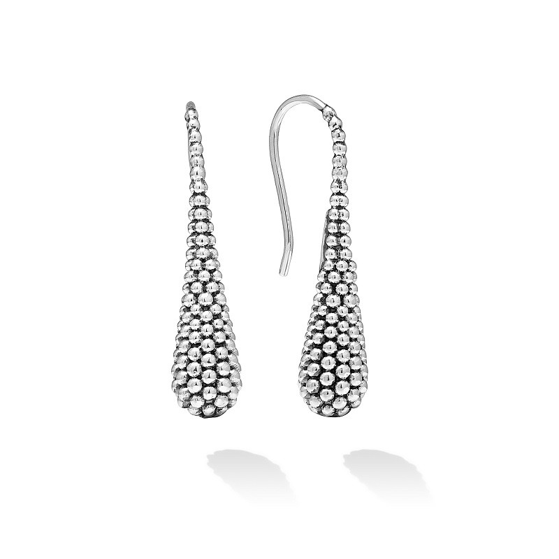 Lagos Beaded Teardrop Earrings