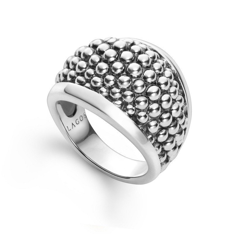 Lagos Beaded Statement Ring