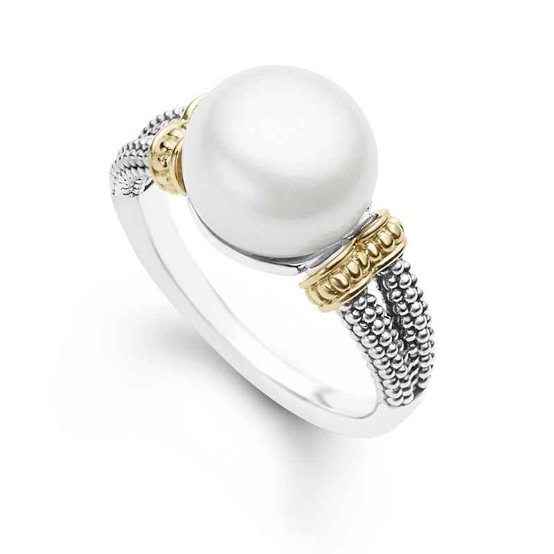 Lagos Pearl Caviar Statement Ring