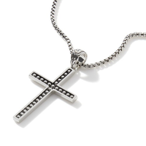 John Hardy Jawan Cross Necklace