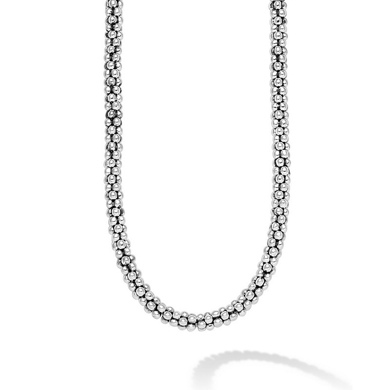 Lagos 5mm Caviar Beaded Necklace