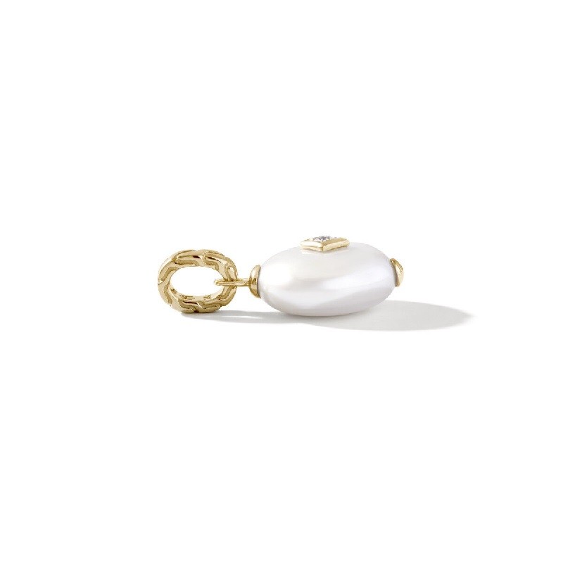John Hardy Classic Chain Pearl Charm