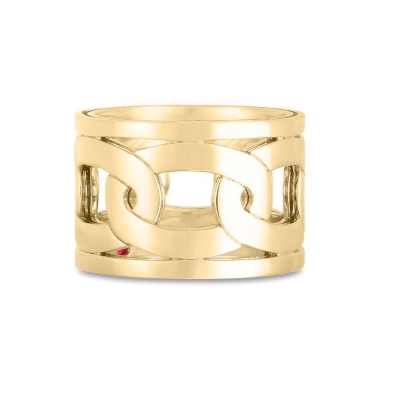 Roberto Coin Navarra Wide Ring Band