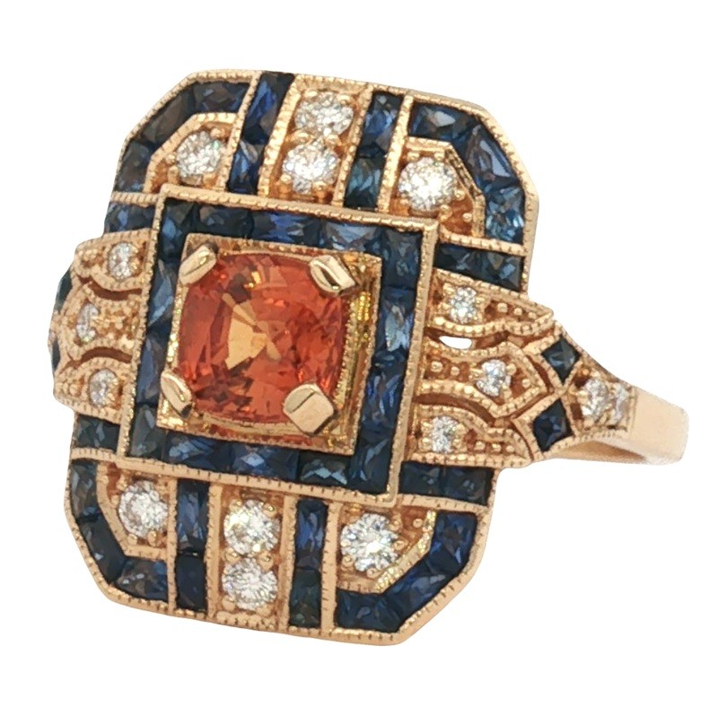 Art Deco Spirit Ring