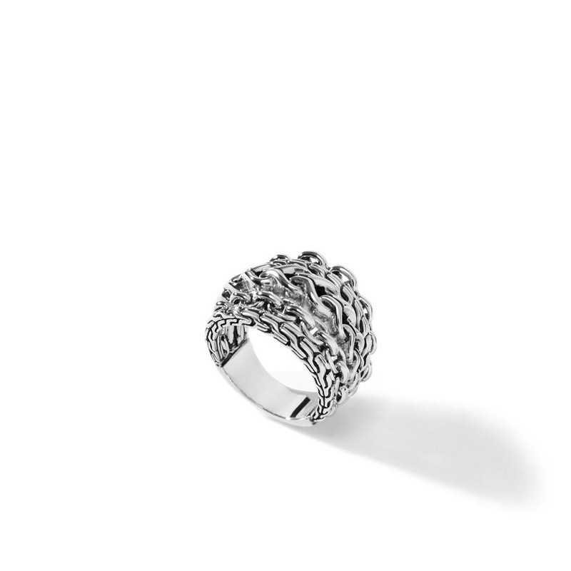 John Hardy Asli Remix Stacked Ring