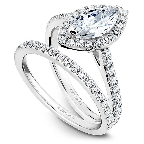 Marquise Ring With Halo