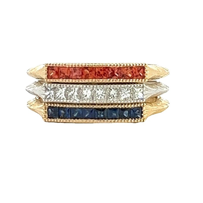 Blue Sapphire Channel Band
