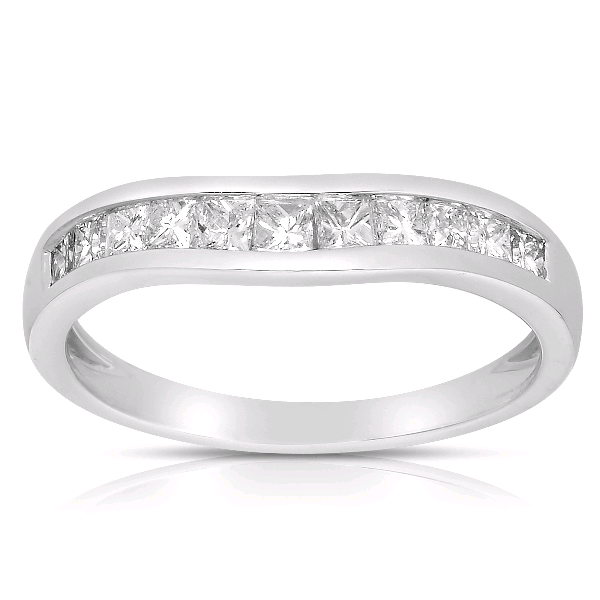 .25ct Anniversary Band 14KW