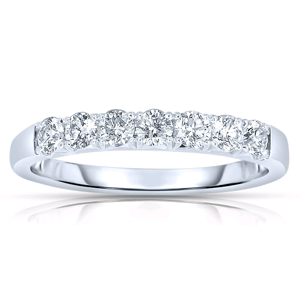 .50ct Anniversary Band 14KW