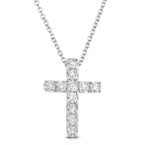 .09ct Diamond Cross Necklace