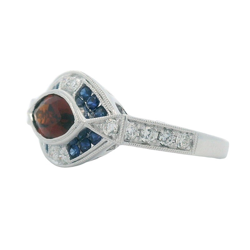 Marquise Citrine Spirit Ring