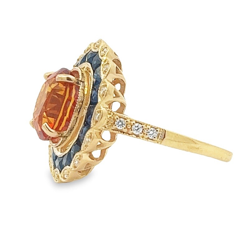 Spectacular Sapphire Spirit Ring