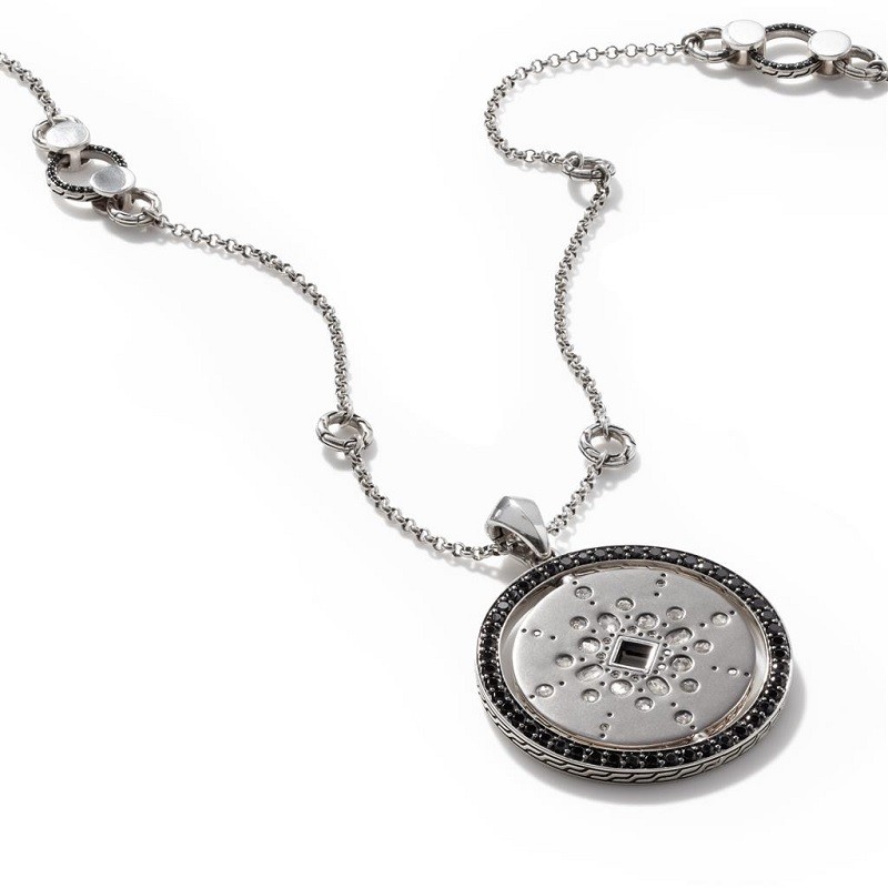 John Hardy Dot Mandala Pendant Necklace