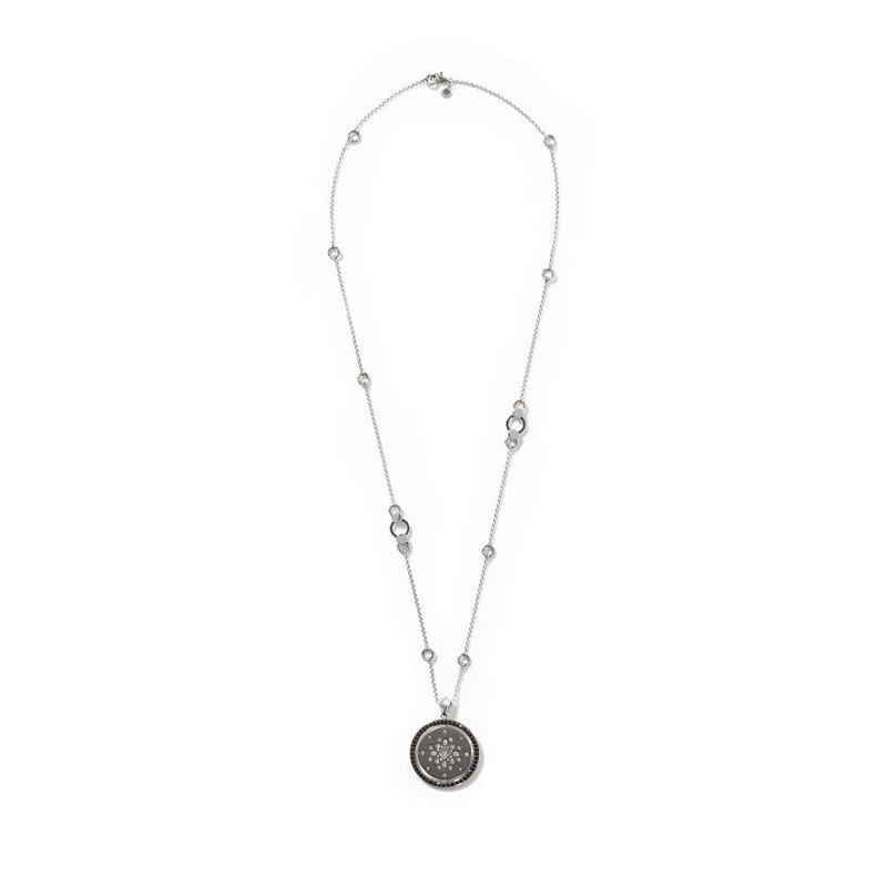 John Hardy Dot Mandala Pendant Necklace