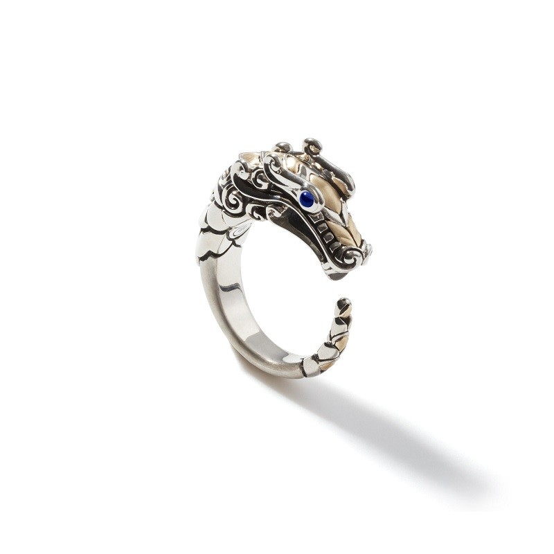 John Hardy Legends Naga Open Band Ring