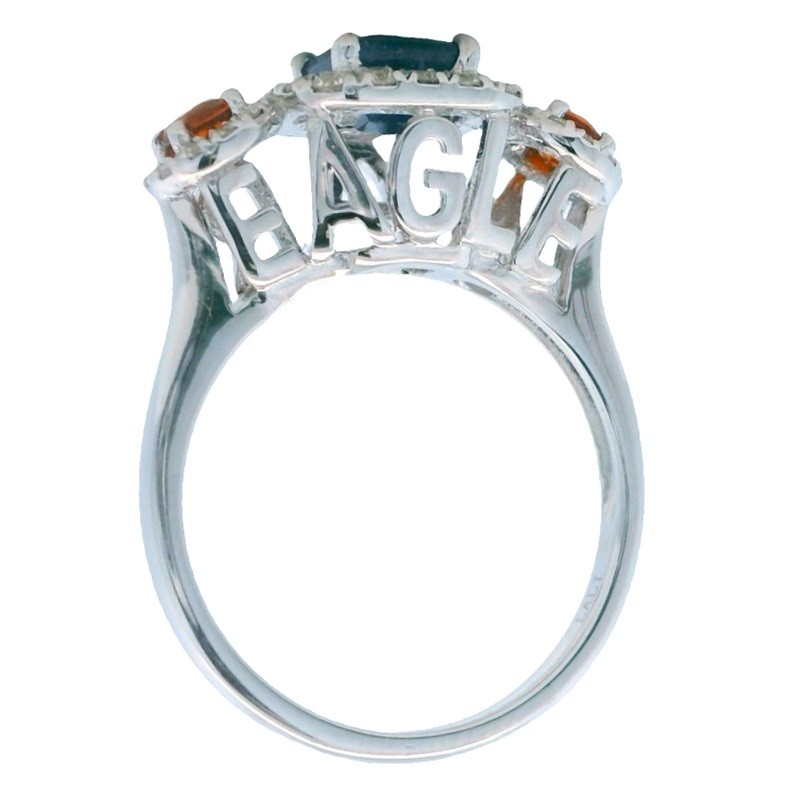 STERLING SILVER WAR EAGLE RING