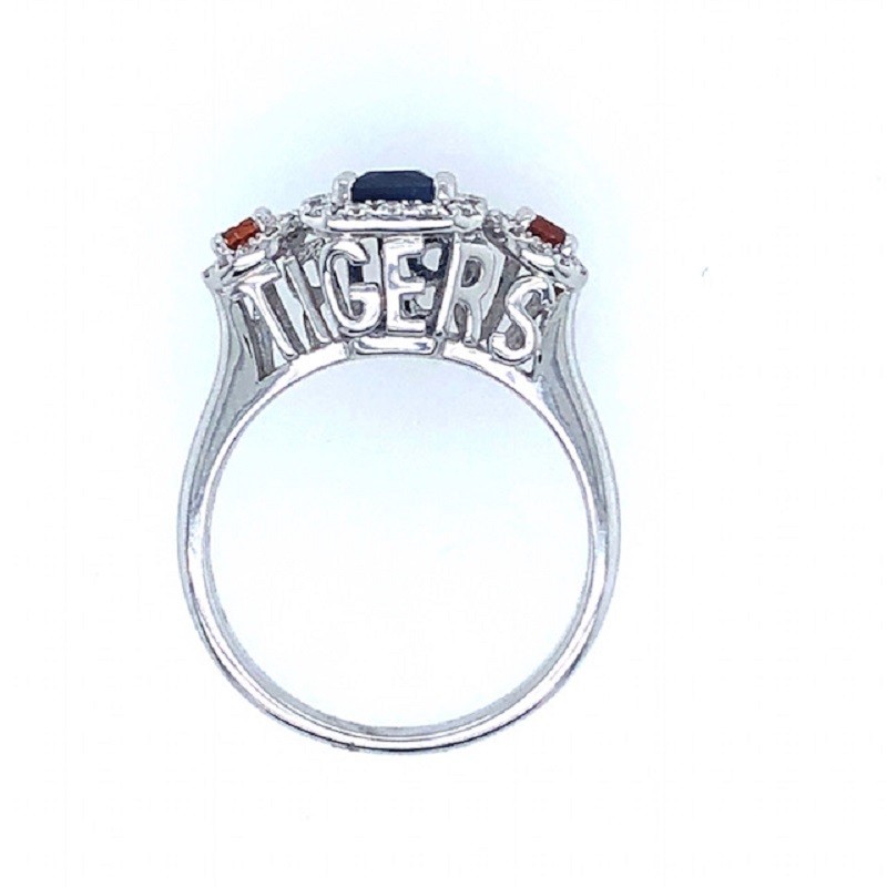 STERLING SILVER AUBURN TIGERS RING