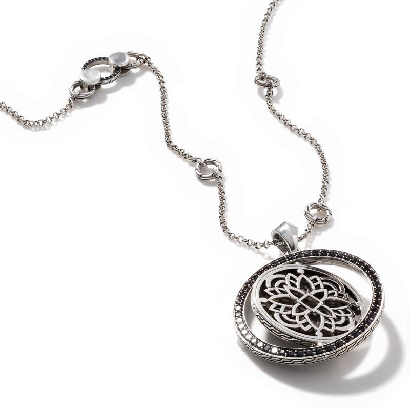John Hardy Dot Mandala Pendant Necklace