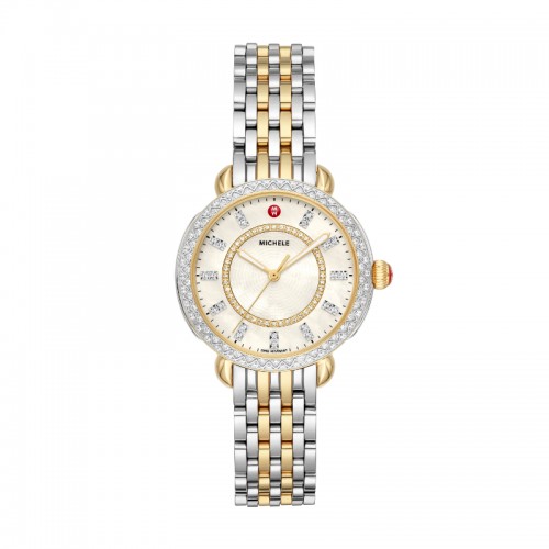 Sidney Classic Two-Tone Diamond Watch