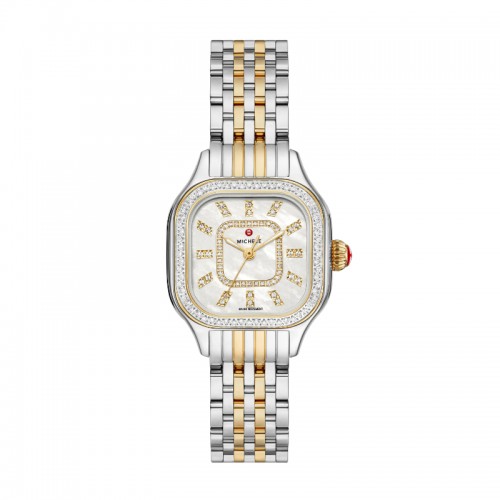 Meggie Two-Tone Diamond Stainless Steel Watch