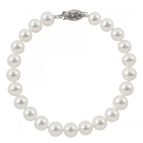 7x8mm Fresh Water Pearl Bracelet