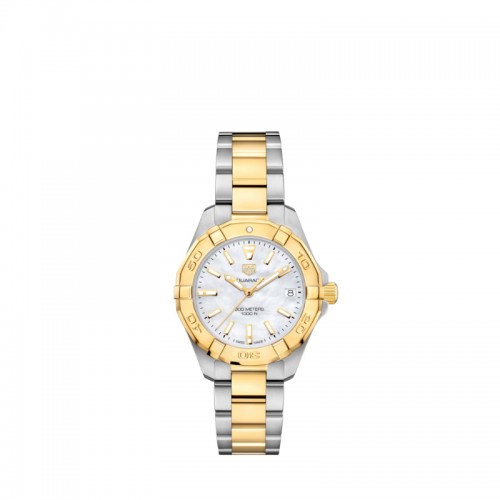 Aquaracer 300M Steel and Gold Quartz Watch
