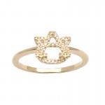 Yellow Gold Diamond AU Ring