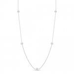 Roberto Coin Diamonds By The Inch Necklace With 5 Stations