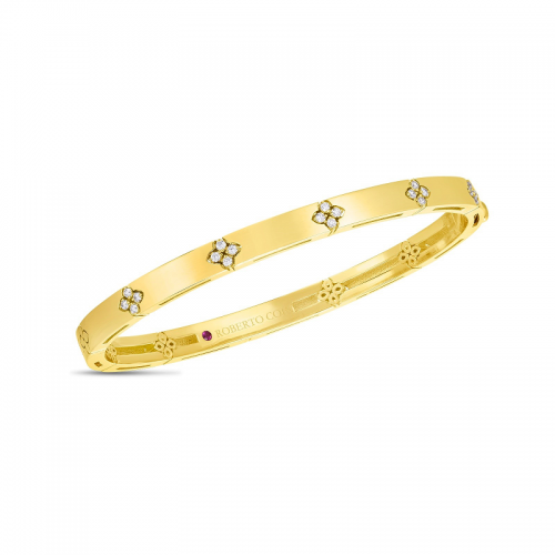 Roberto Coin 18KY Narrow Verona Bangle